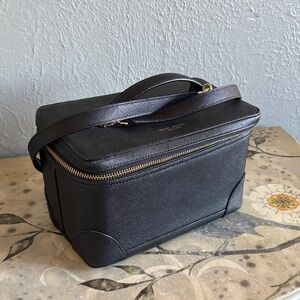 Henri Bendel Black Train Case
